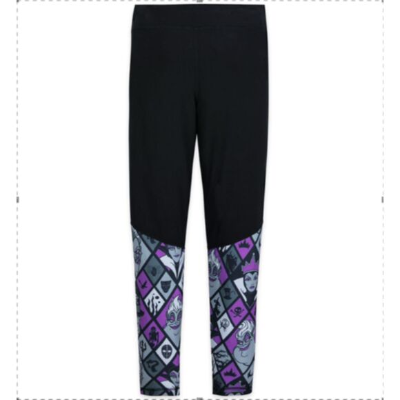 NEW Sz 3X Disney Parks Leggings Villain Maleficent Hades Ursula Halloween - Picture 8 of 8